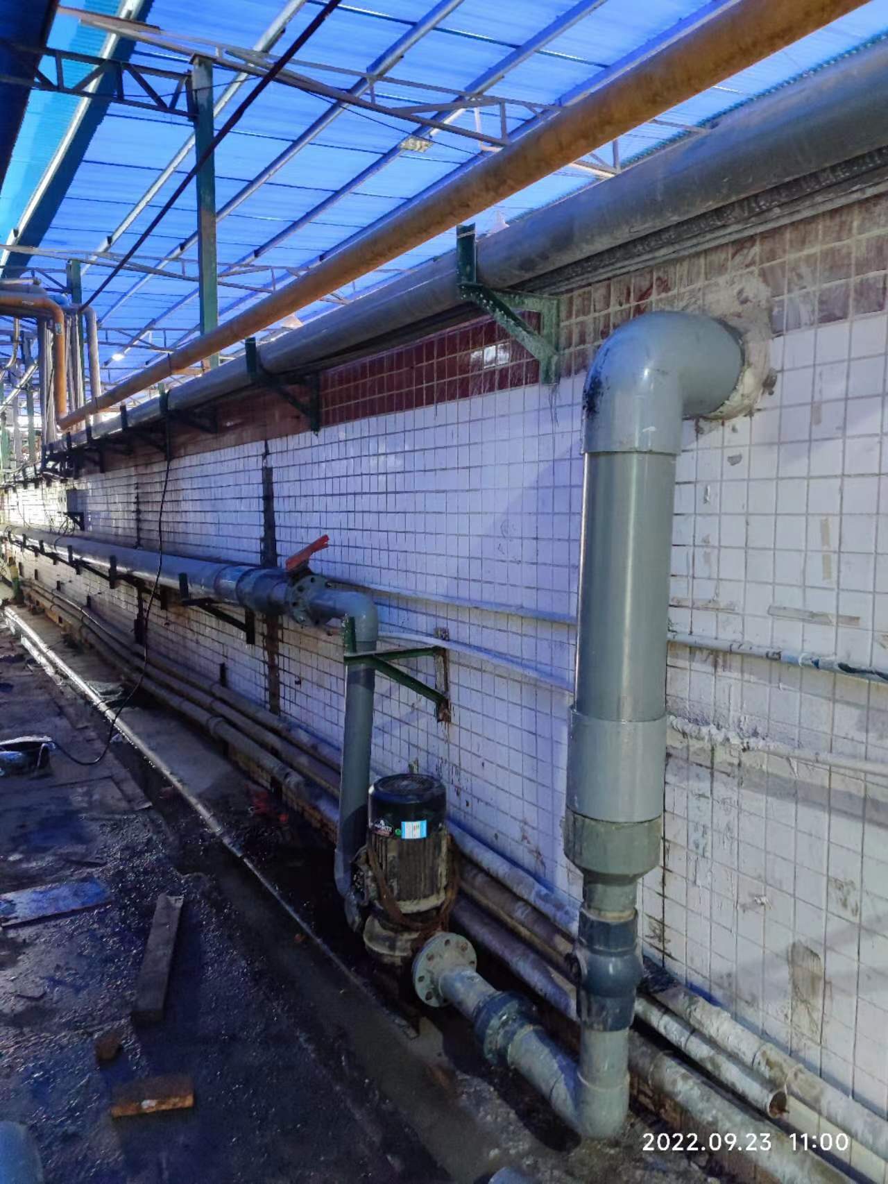 廢水站設備管道施工安裝